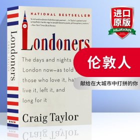 英文原版 Londoners伦敦人 英文版 进口英语原版书籍