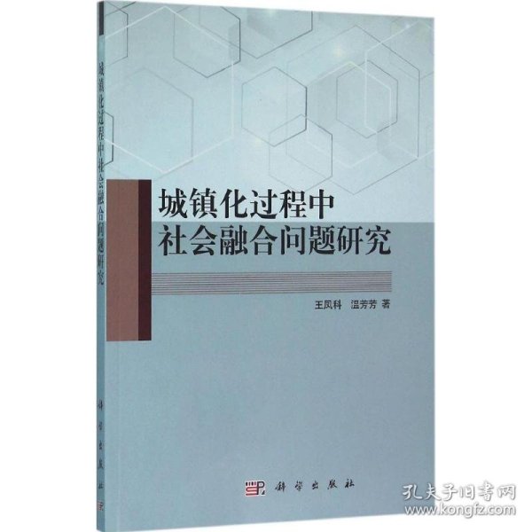 城镇化过程中社会融合问题研究