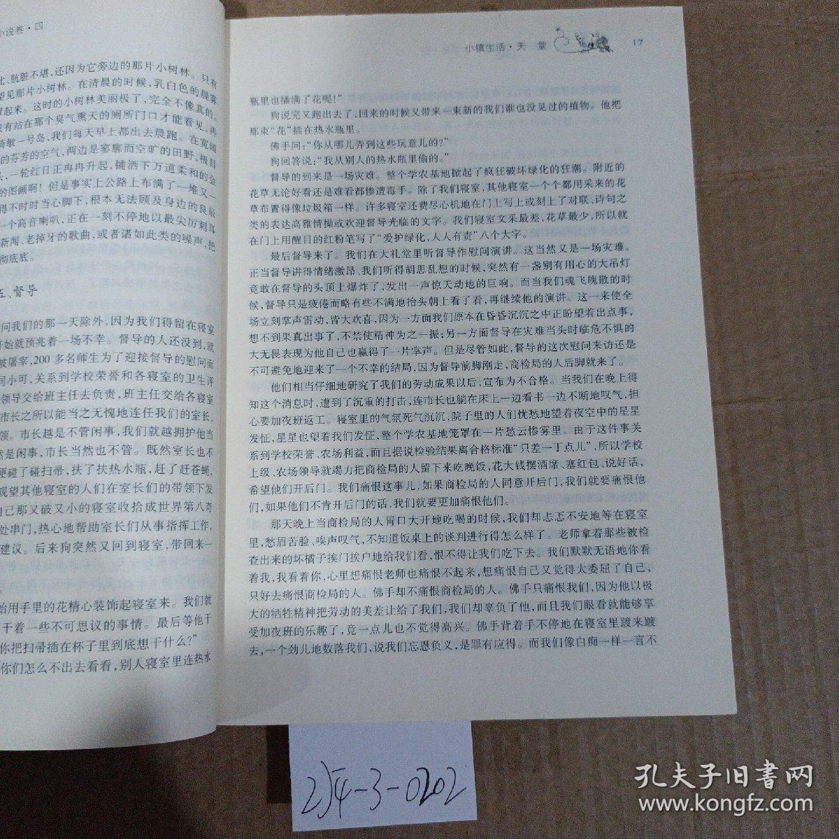萌芽50年精华本小说卷4：小镇生活