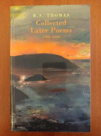 Collected Later Poems 1988-2000（现货，实拍书影）