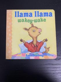 Llama Llama Wakey-Wake [Board Book] 羊驼拉玛起床啦（卡板书）