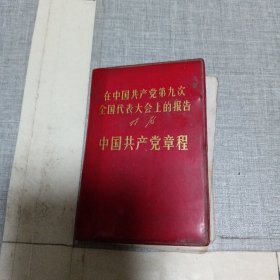 在中国共产党第九次全国代表大会上的报告