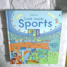 Usborne Look inside Sports向运动里面看 纸板书
