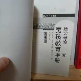 勇敢男孩：给父母的男孩教育手册