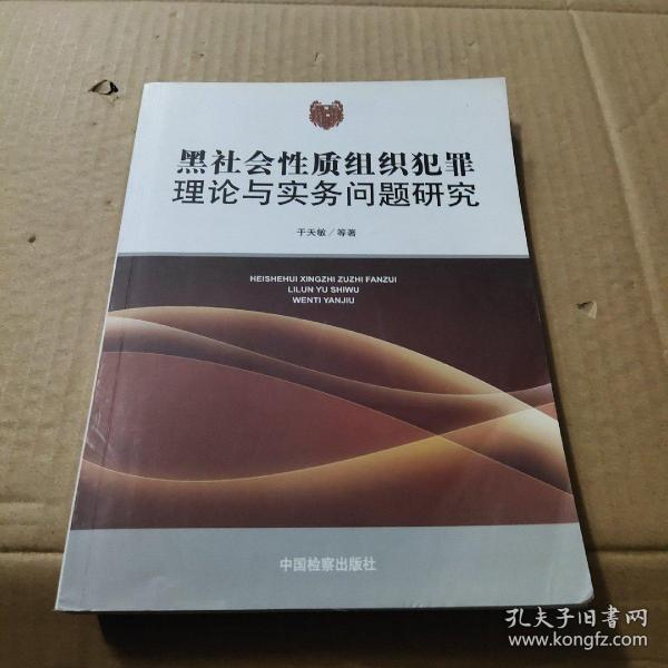 黑社会性质组织犯罪理论与实务问题研究