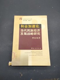 和合加速论：当代民族经济发展战略研究——民族经济学丛书