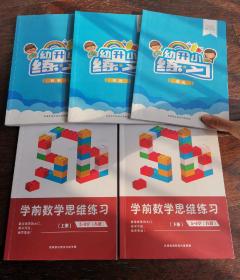 智田幼小衔接天天练 大班適用 合集5冊數學拼音語言學前數學思維 （同爱德少儿幼小衔接天天练）