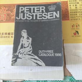 PETER JUSTESEN DUTY-FREE CATALOGUE 1986]