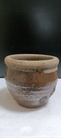辽金时期老陶瓷香炉，纯古法手工拉坯烧制