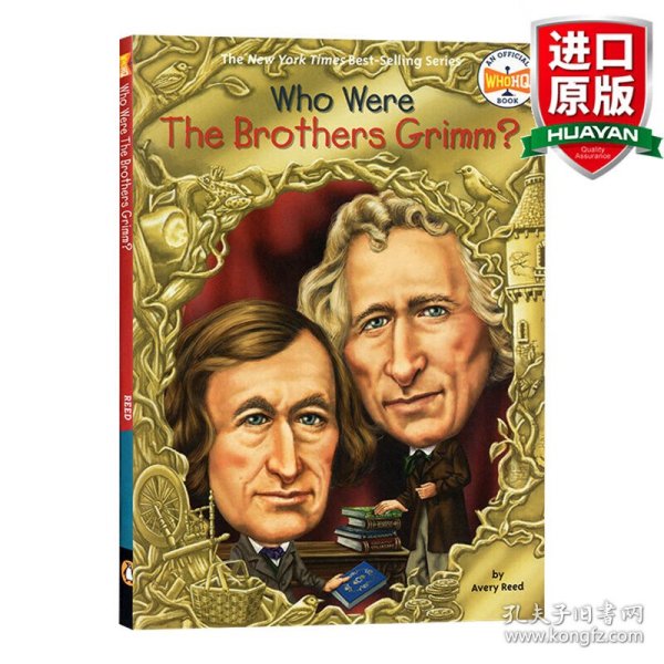 英文原版 Who Were The Brothers Grimm?  (Who Was?) 格林兄弟是谁？ 英文版 进口英语原版书籍