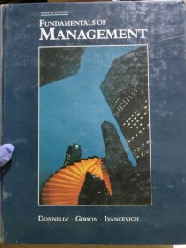 Fundamentals of management（管理基础，第八版）