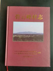 碧云峰村志（湖南省益阳沧水浦镇碧云峰村），印数200本