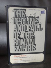 The Decline and Fall of the Roman Empire by Edward Gibbon -- 吉本《罗马帝国衰亡史》卷三 现代文库 漆布面精装本
