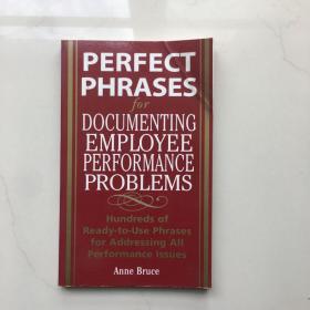 Perfect Phrases For Documenting Employee Performance Problems (perfect Phrases Series)