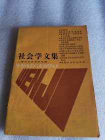 社会学文集 上海市社会学学会