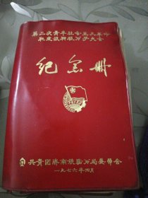 第二次青年社会主义革命和建设积极分子大会纪念册（共青团济南铁路分局委员会）空白