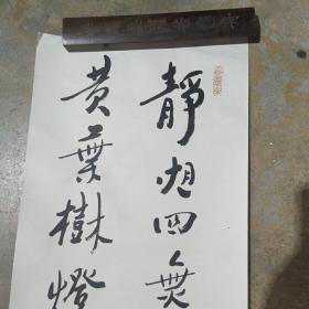 范毓周书法