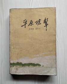 平原枪声（封面封底内侧粘牛皮纸）