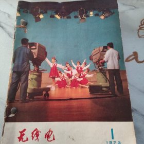 无线电1973年等1---3期。1974年1一12期全合订一车共十五本