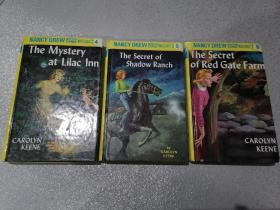 The Mystery st Lilac Inn ,The Secret of Shadow Ranch ,The Secret of Red Gate Farm 3册合售 英文原版