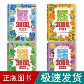 识字大王3000字(全4册)