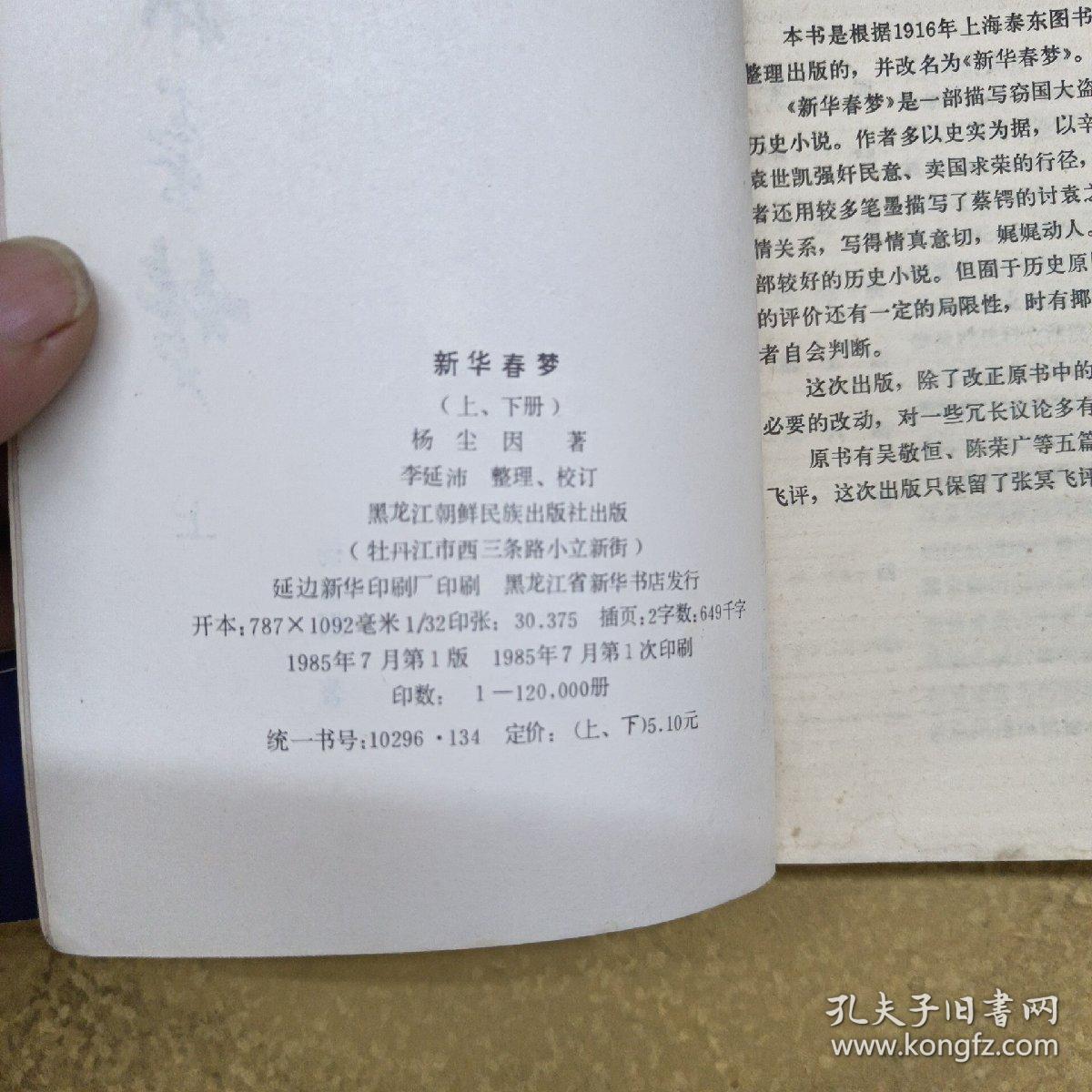 新华春梦记【上下】