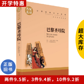 名家名译世界经典文学名著:巴黎圣母院维克多・雨果北京日报出