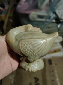 龙泉窑瓷鸭子