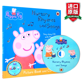 Peppa Pig: Nursery Rhymes and Songs Picture Book and CD  粉红猪小妹系列图书