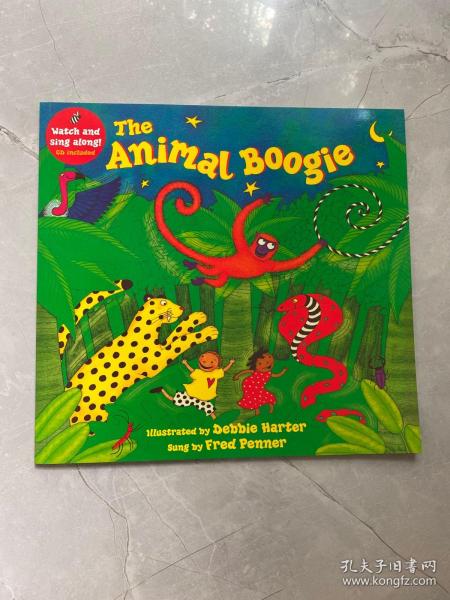 The Animal Boogie (A Barefoot Singalong)动物摇滚（书+CD）