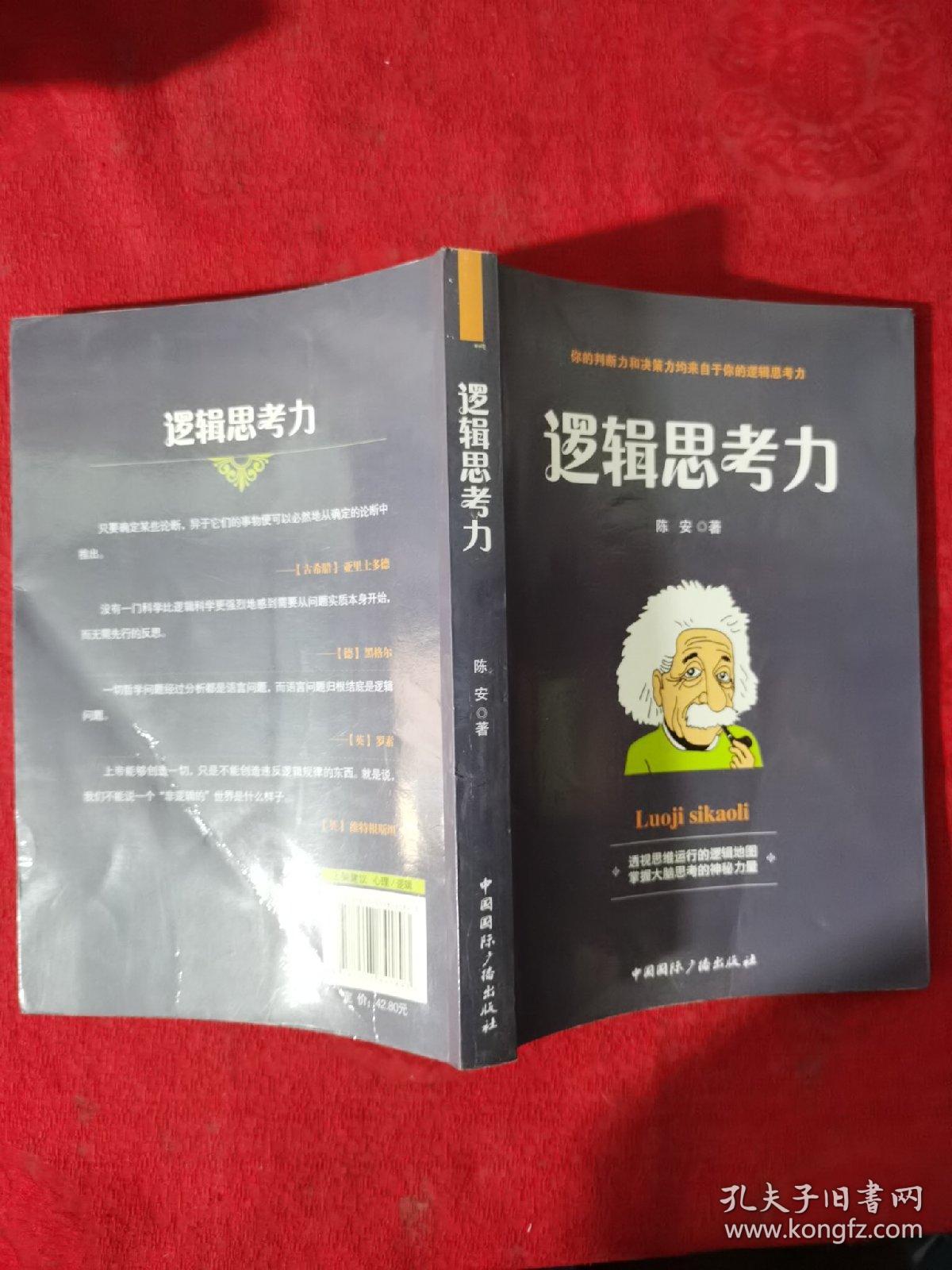 逻辑思考力-透视思维运行的逻辑地图，掌握大脑思考的神秘力量【正版现货】【无写划】【实拍图发货】【当天发货】