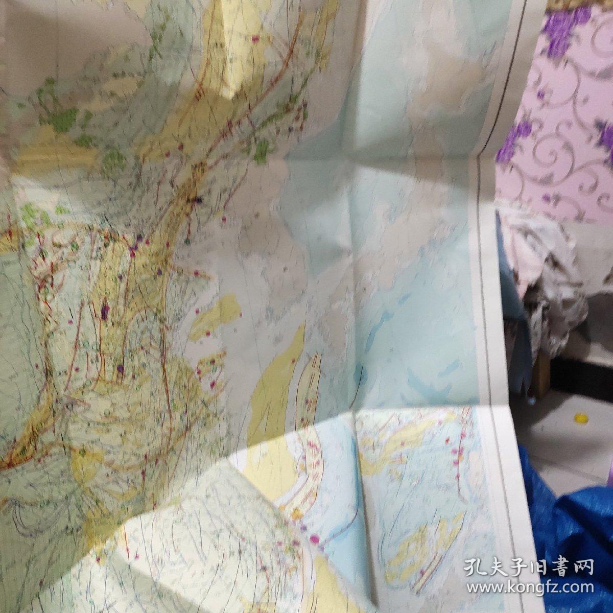 近海域力学图(比例尺:1:8000000)