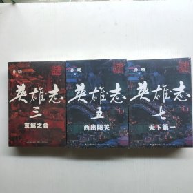 英雄志3-8集 6本合售（新武侠作家孙晓费二十年心力全新修订）没拆封