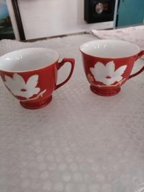 80年代，两个把杯全品