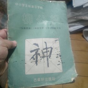 中小学生标准习字贴·柳公权：《玄秘塔碑》《神策军碑》选字还原放大本