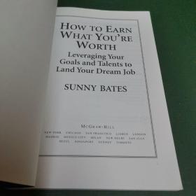 HOW  TO  EARN  WHAT  YOU'RE  WORTH