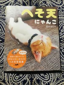 《へそ天にゃんこ》
《四脚朝天的仰睡猫》或《肚皮朝天躺平的猫 》( 日文版 )