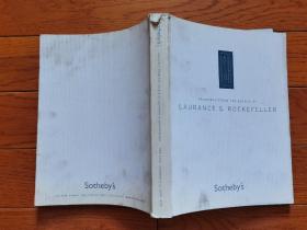 国内现货，《纽约苏富比2005年秋拍 劳伦斯·洛克菲勒家族藏品专场图录》。