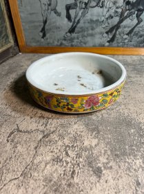 90年代左右，景德镇手绘水仙盆y