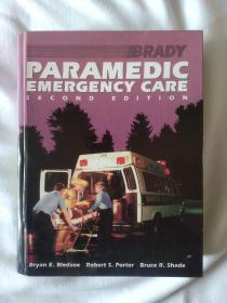 《Paramedic emergency care》急救护理人员。第二版 16开。全英文版。