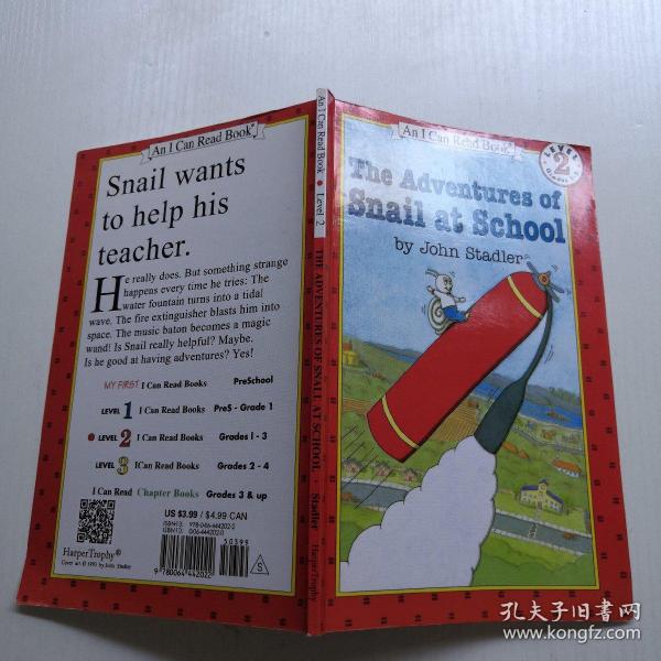 The Adventures of Snail at School (I Can Read, Level 2)蜗牛的学校历险