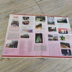 96最新交通旅游图洛阳