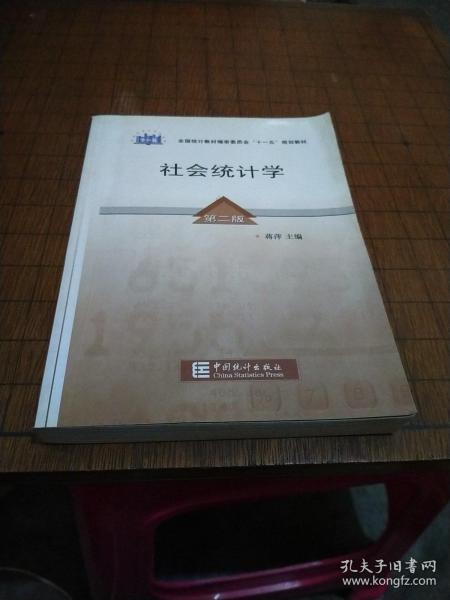 全国统计教材编审委员会十一五规划教材：社会统计学（第2版）