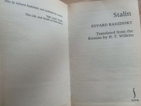 英文书 Stalin by Edvard Radzinskii (Author)