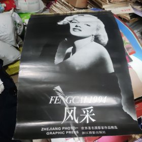 1994风采挂历世界著名摄影家作品精选好莱坞女影星12人