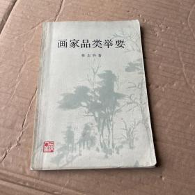 画家品类举要