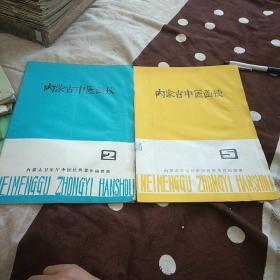 内蒙古中医函授·函授辅导专刊1982·2+1983·5(2本合售)