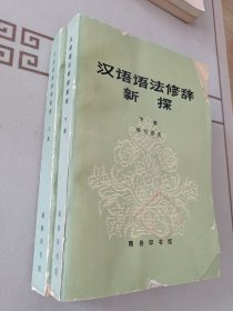 汉语语法修辞新探（上下）