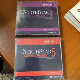 原版进口欧美主流英文教材托福雅思出国综合英语课程 North Star 北极星 听说 CD 4.5