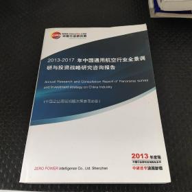 2013-2017年中国融资租赁行业全景调研与投资战略研究咨询报告 上下册